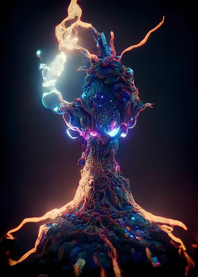 Glowing Fluid