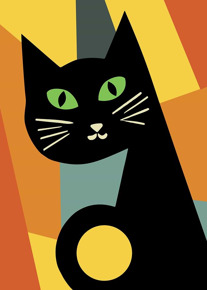 Atomic Black Kitten