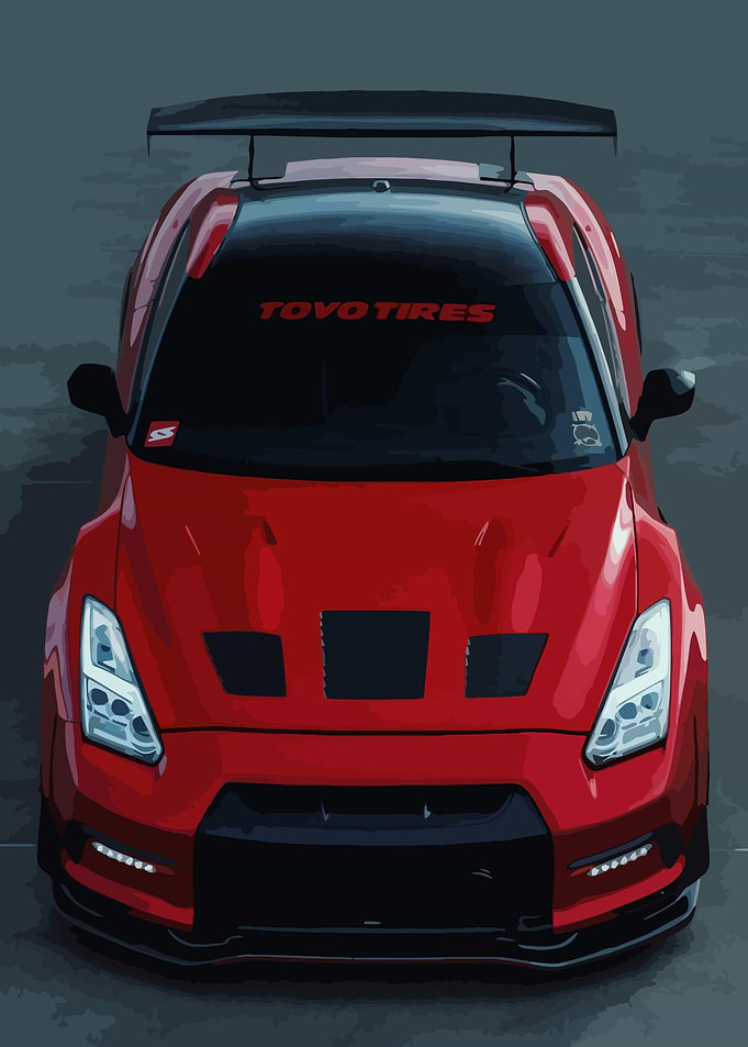 nissan skyline gtr r35