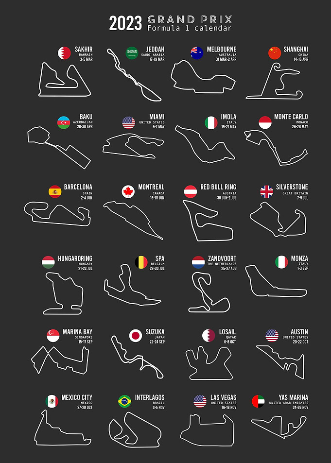 Formula 1 calendar