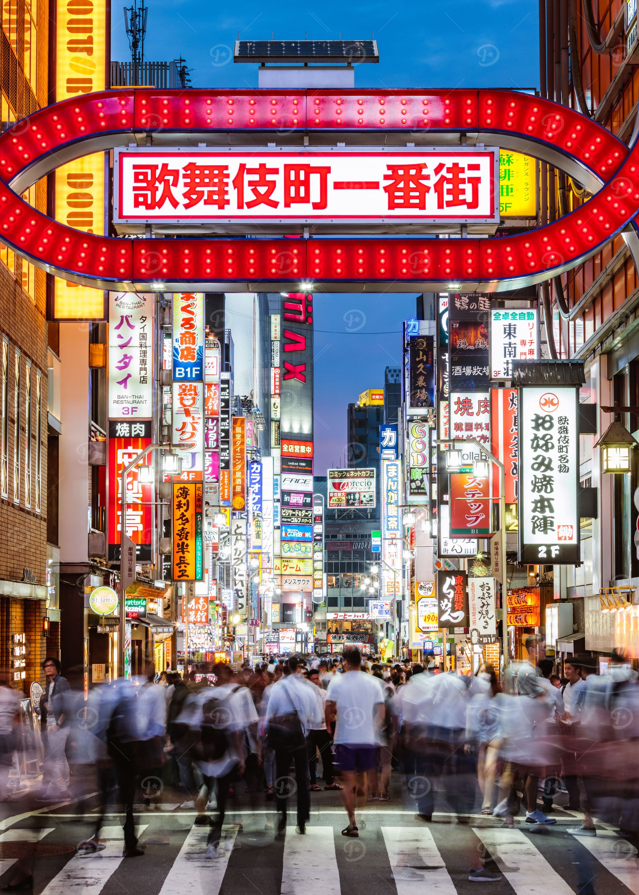 Red light district Tokyo