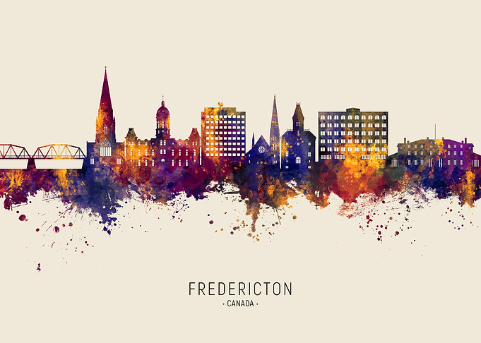 Fredericton Skyline Canada