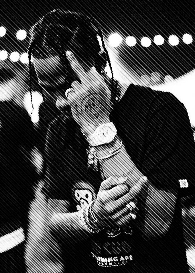 Rapper Travis Scott