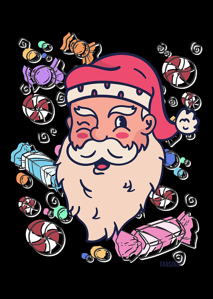 Santa Claus Child Candy Gi