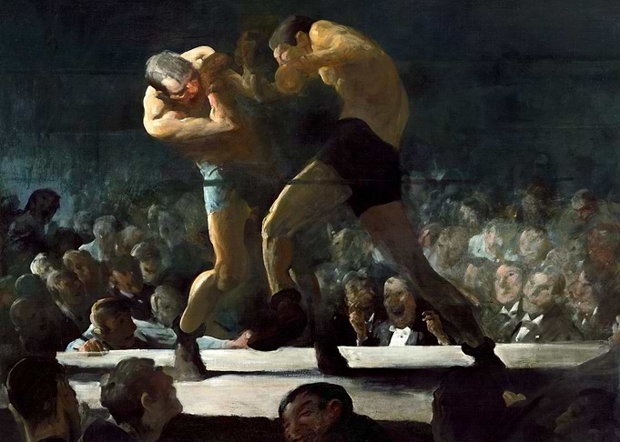 Club Night 1907 painting