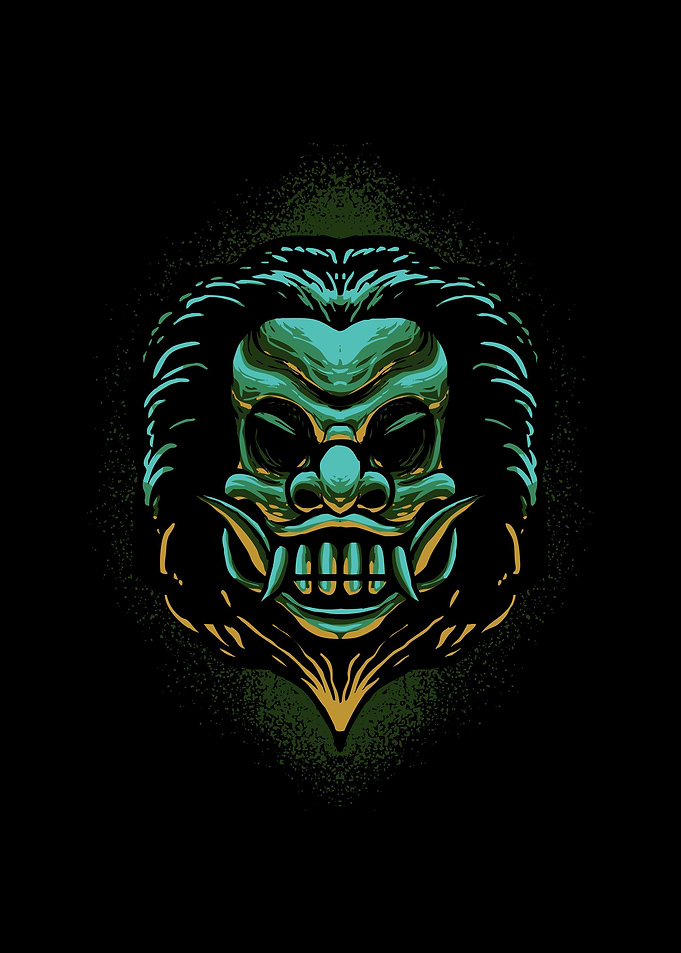Java mask buto