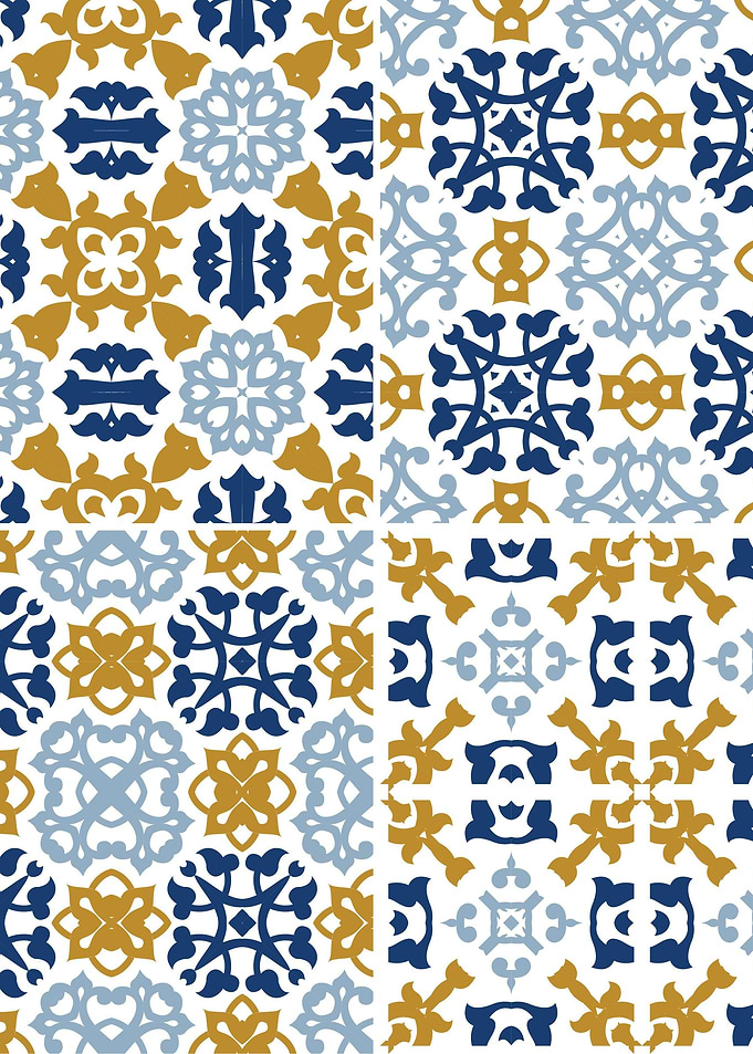 Mediterranean BlueTile 197