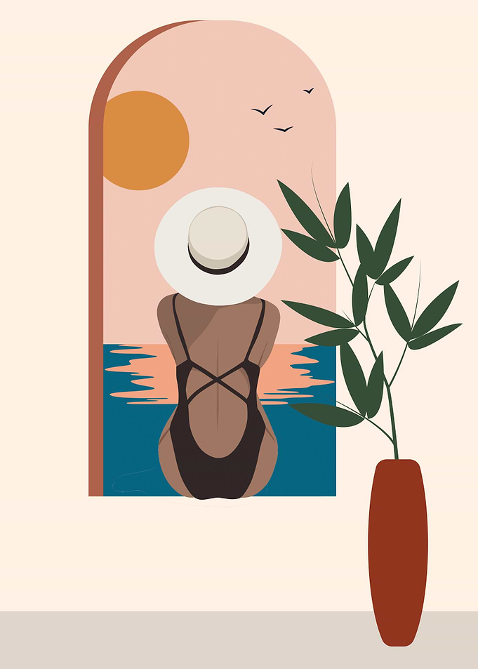 Boho woman
