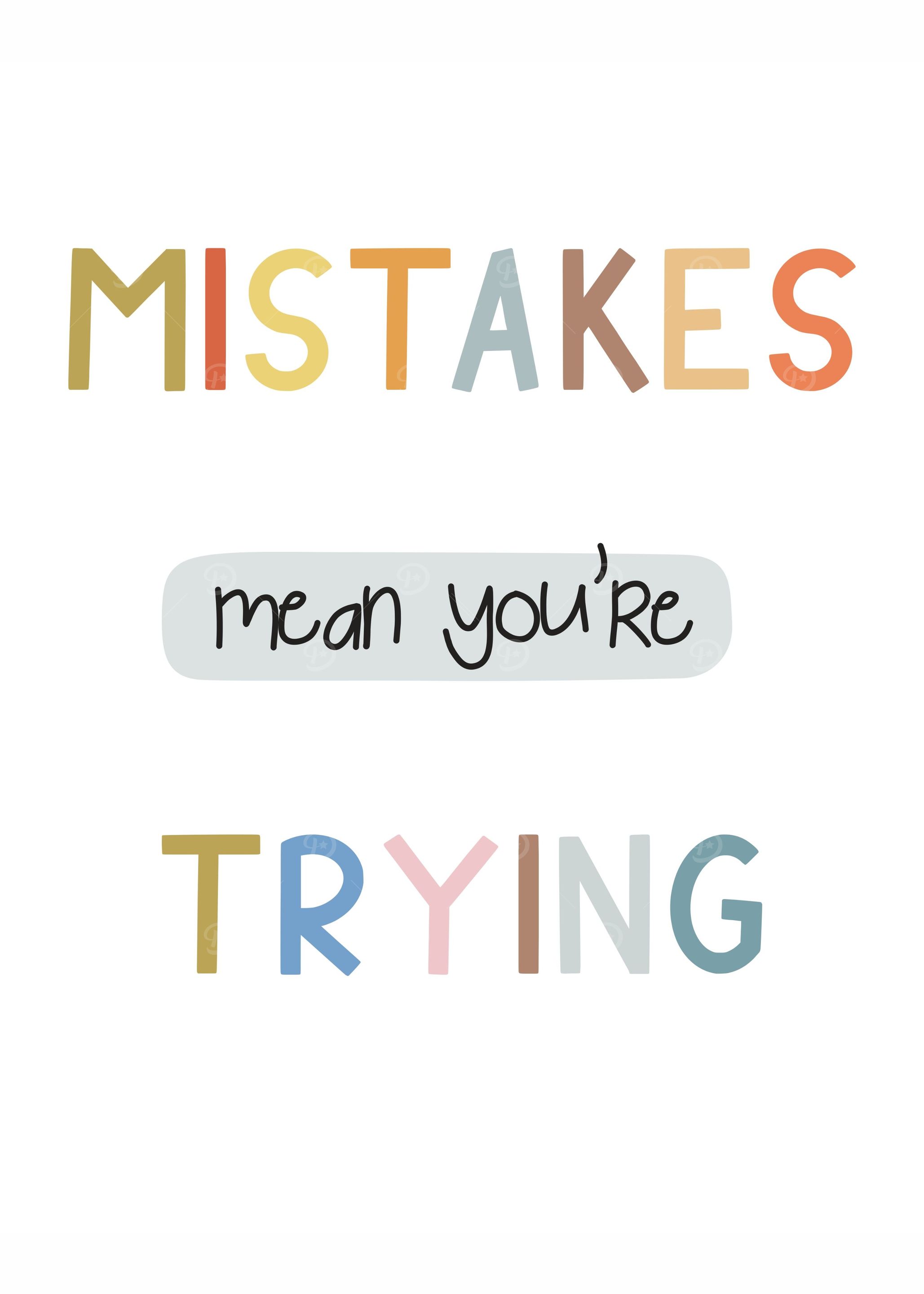 Keep Trying Poster