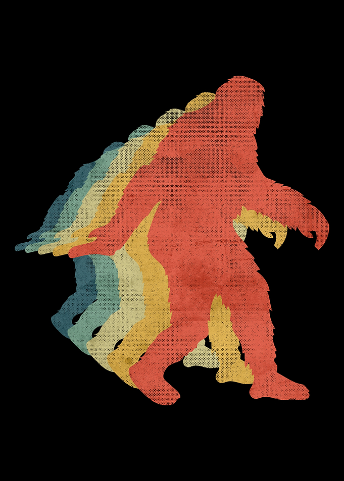 Bigfoot walking Beast