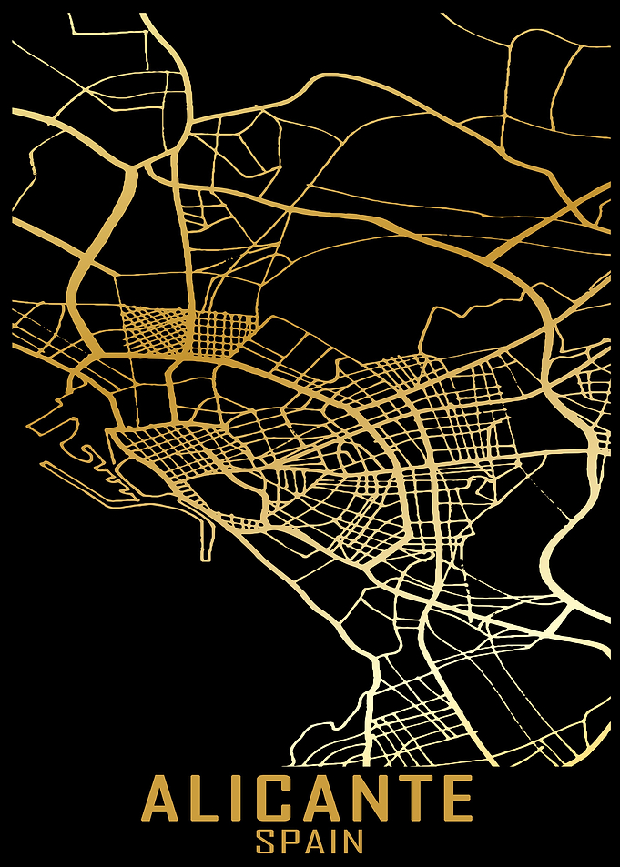 Alicante Spain City Map