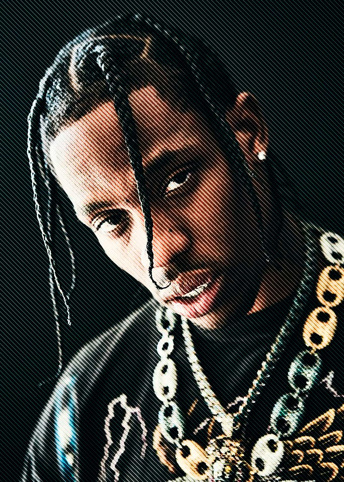 Rapper Travis Scott