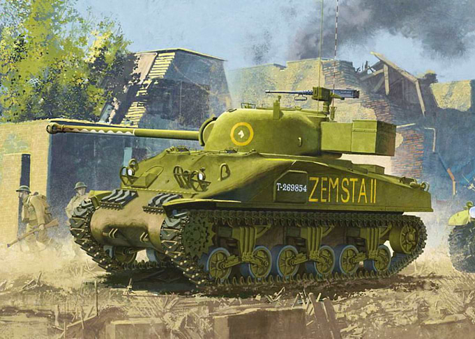 M4 Sherman Panzer Tank War