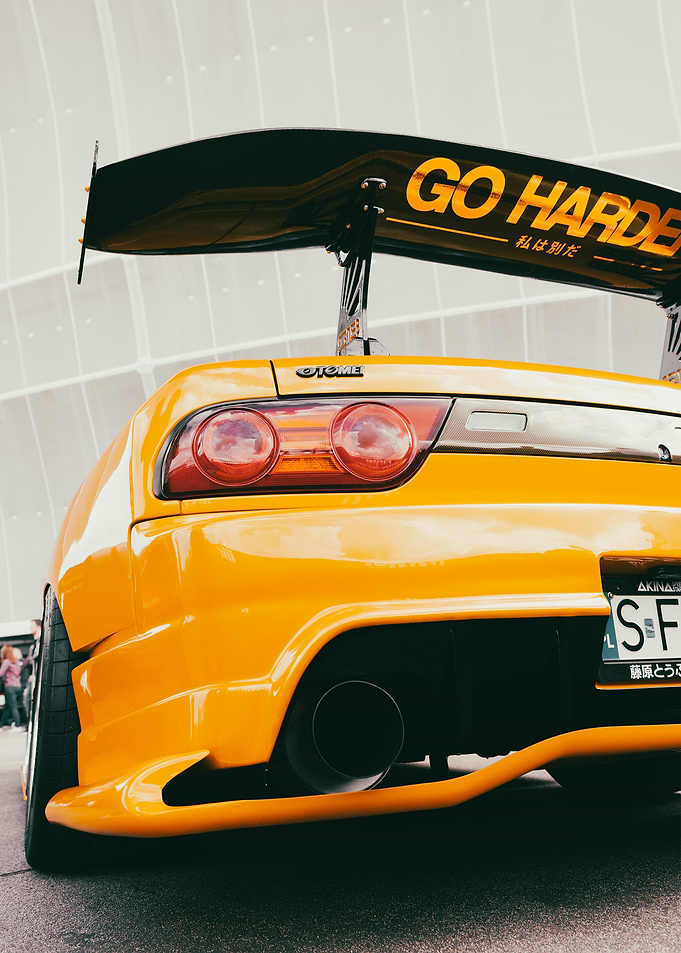 Yellow 240sx Tuned