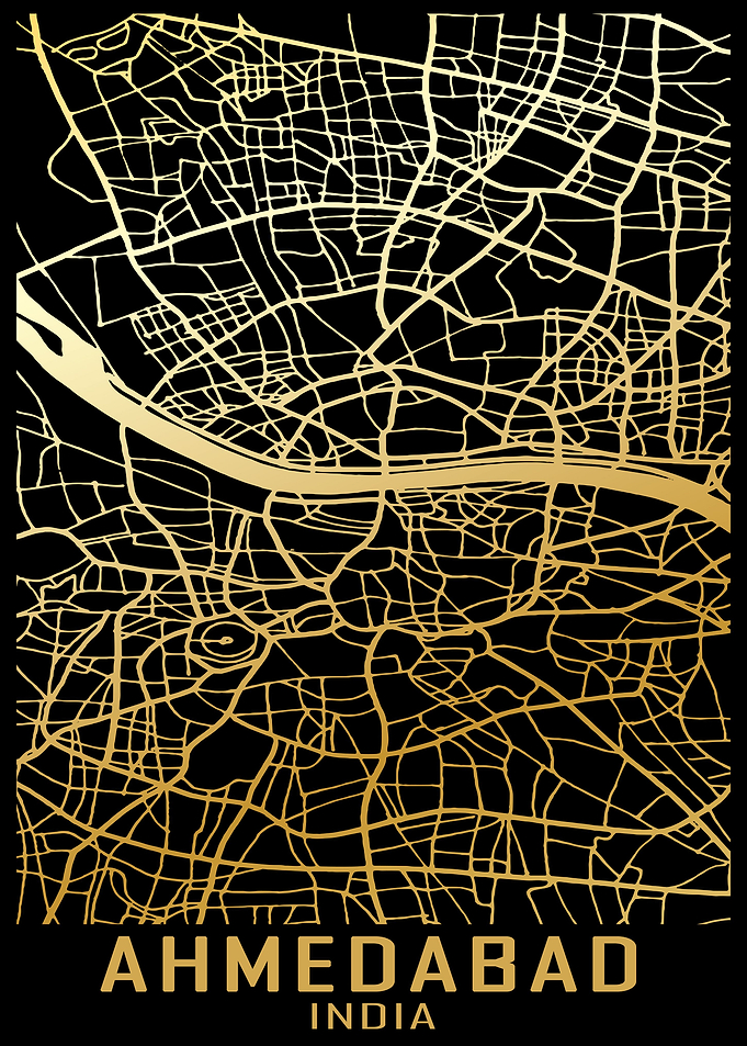 Ahmedabad India City Map