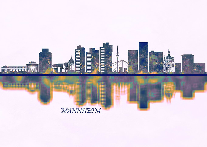 Mannheim Skyline