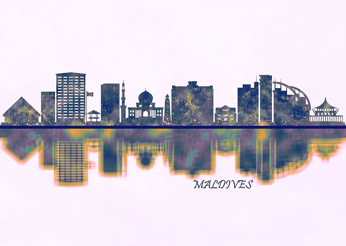 Maldives Skyline