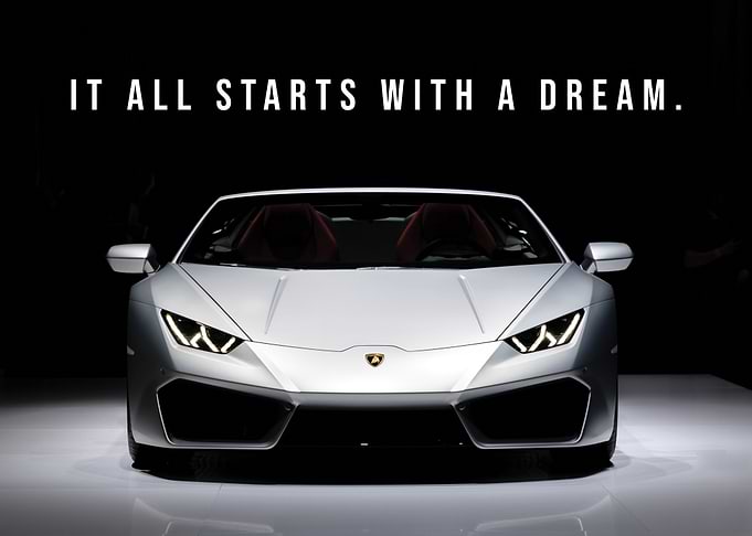 Starts With A Dream Lambo
