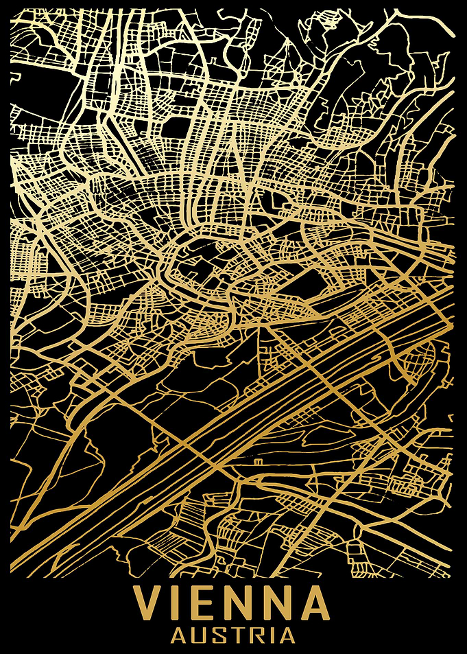 Vienna Austria City Map