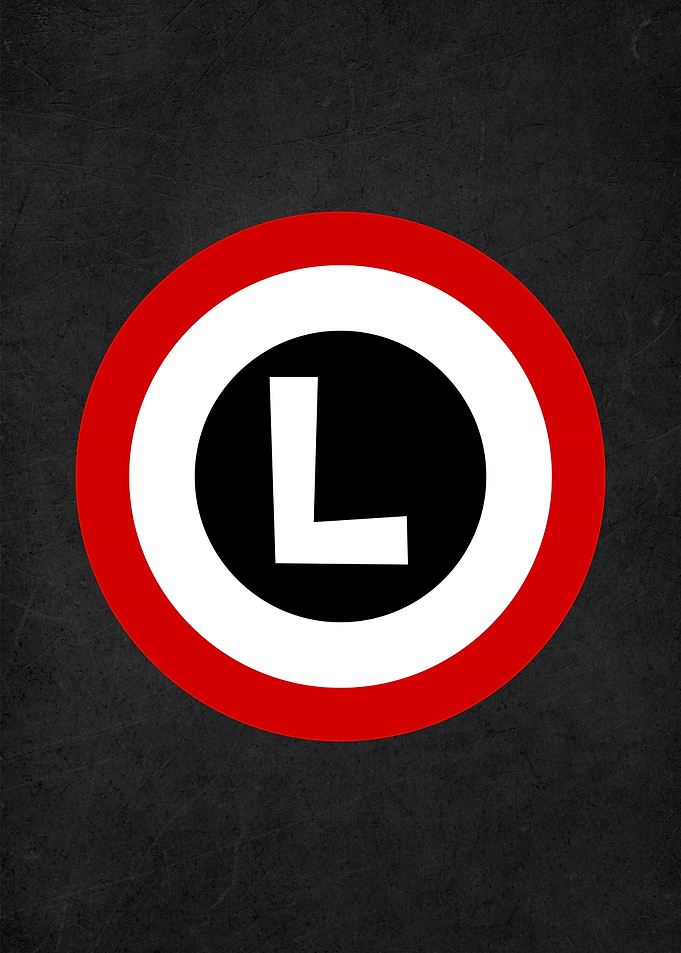 road sign badges