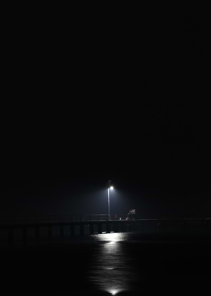 Single Lightpost on Water