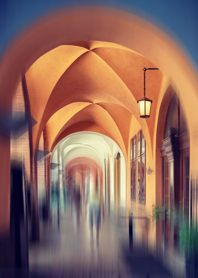Impression, city, street