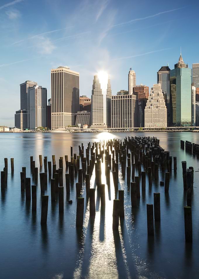 Skyline from Brooklyn NYC