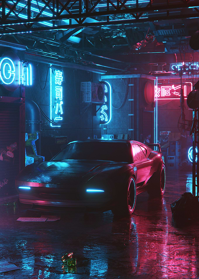 Cyberpunk Streetracer