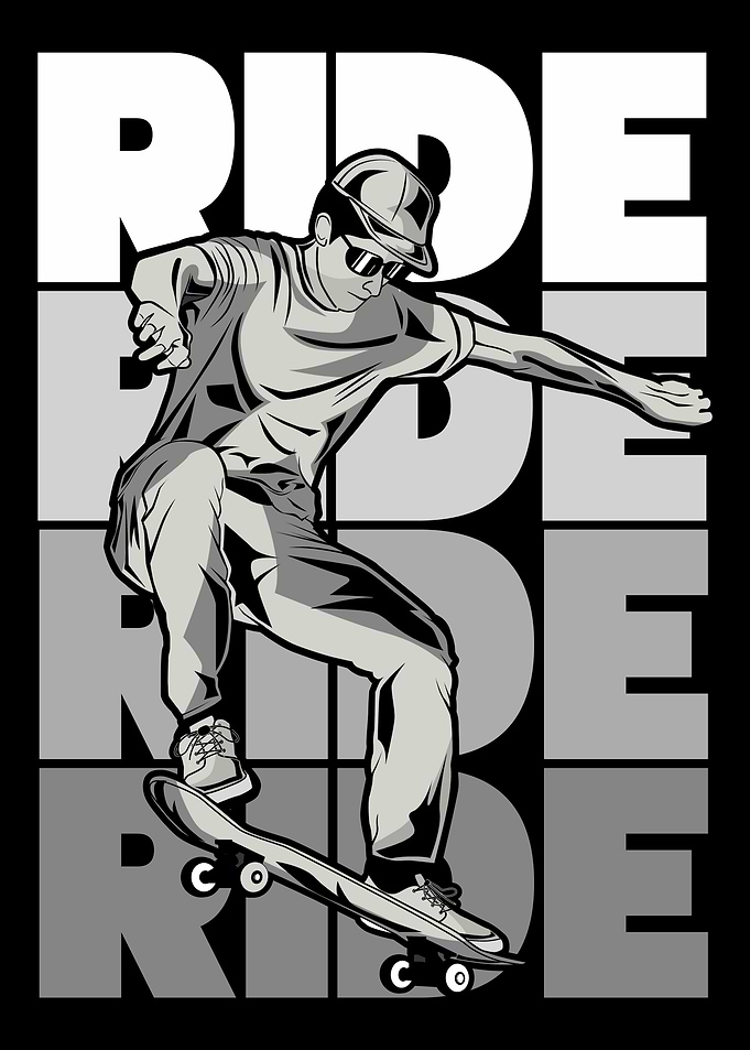 Skateboard Stunt Boys