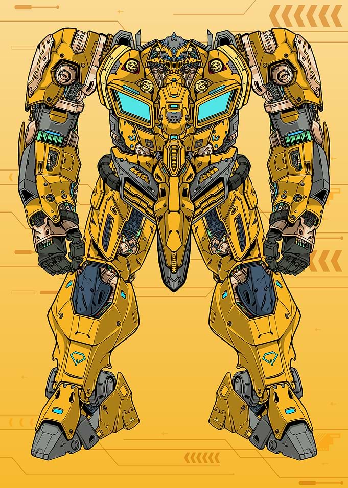 Mecha Robot Modern