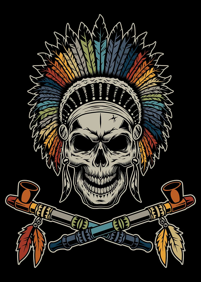 Retro Native American