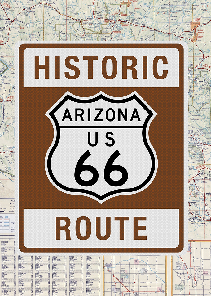 Arizona Route 66 Sign