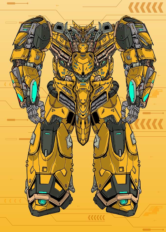 Mecha Robot Modern