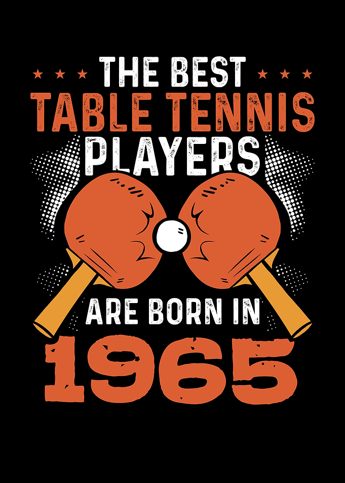 Table tennis player 1965