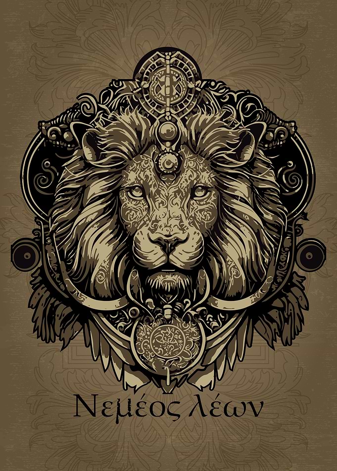 Ancient Greek Nemean Lion