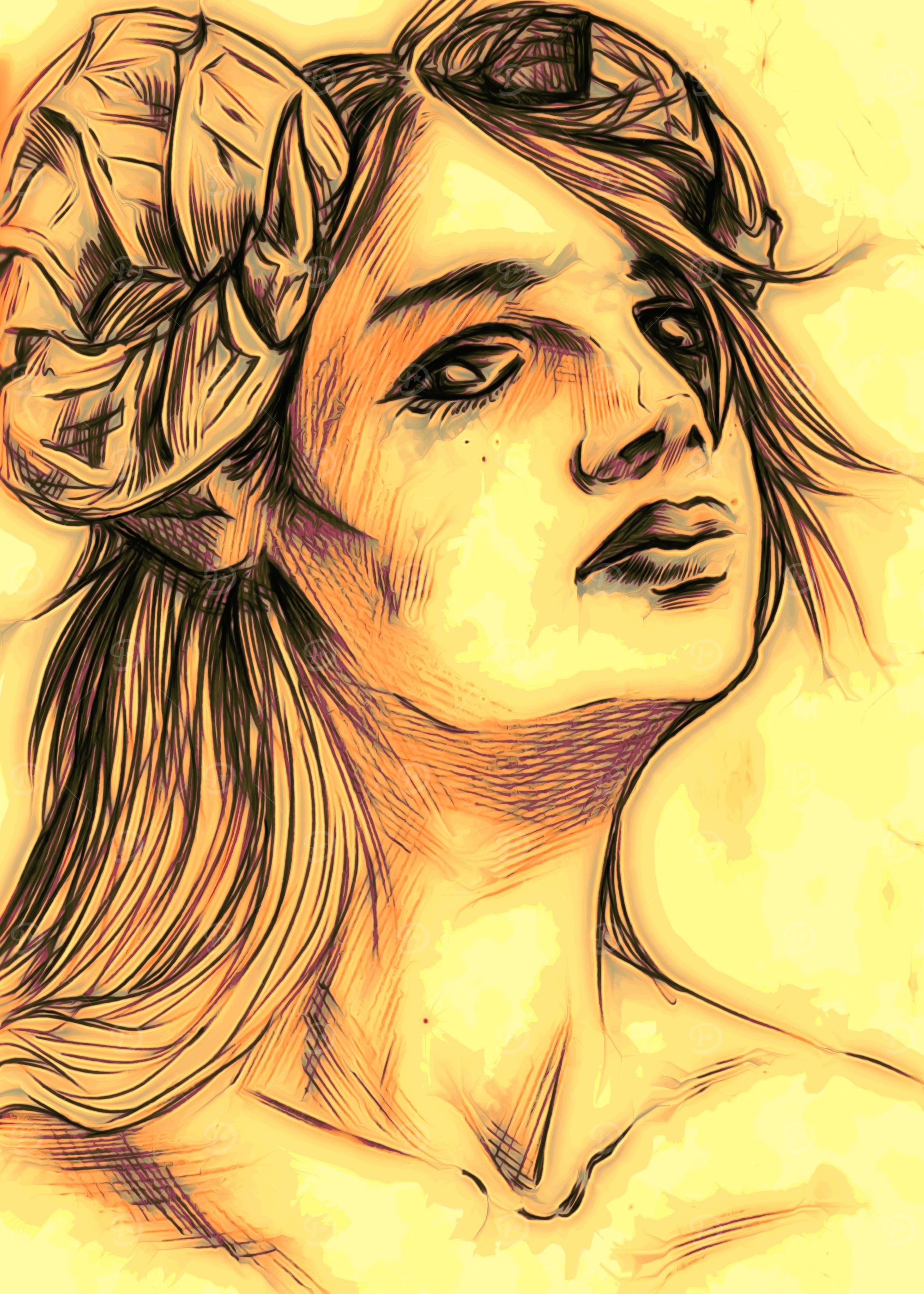 Demonlady sketch