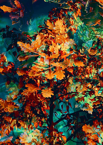 Abstract Leaves