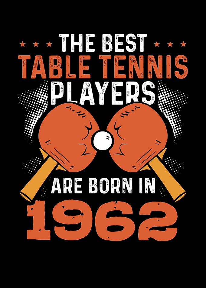Table tennis player 1962