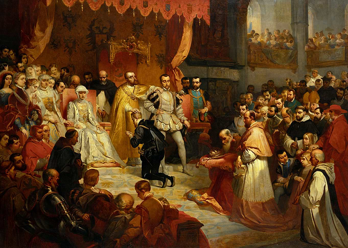 The abdication of Emperor