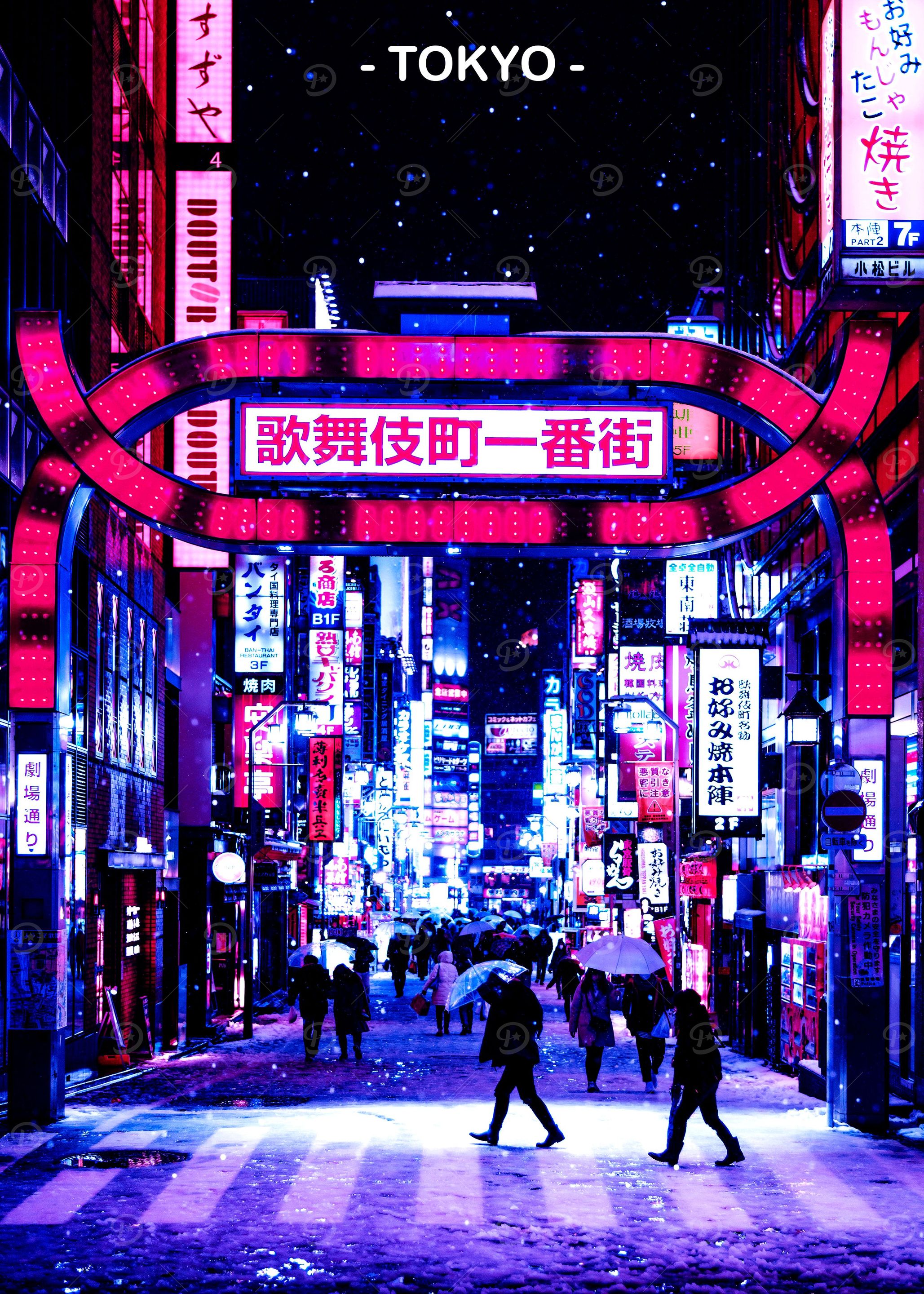 Tokyo Street Neon