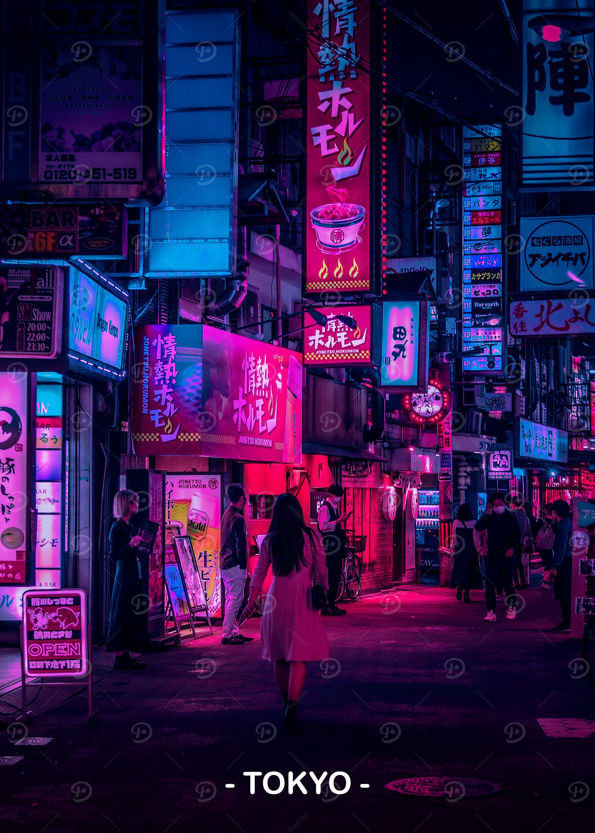 Tokyo Street Neon