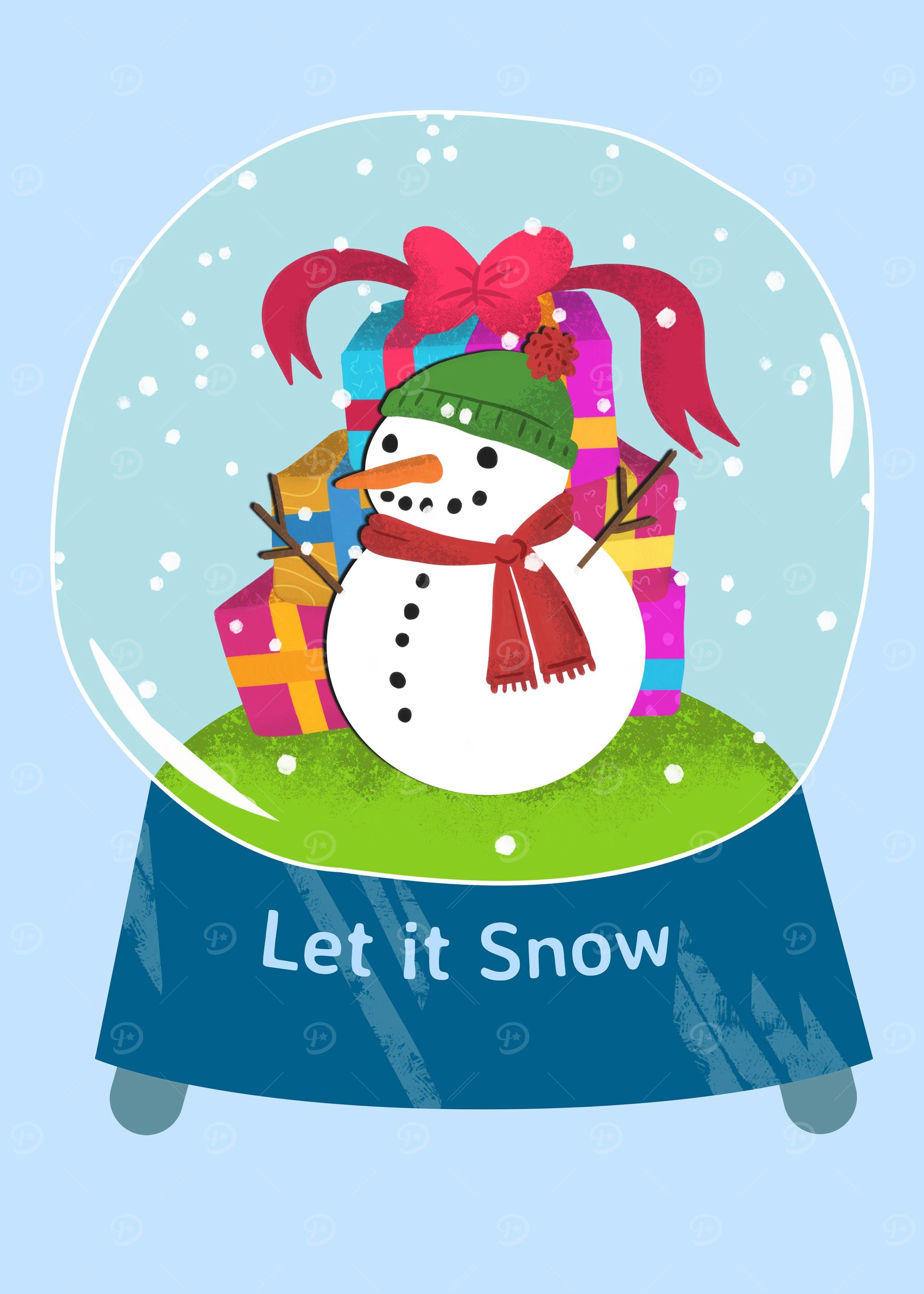 Let it Snow Snowman
