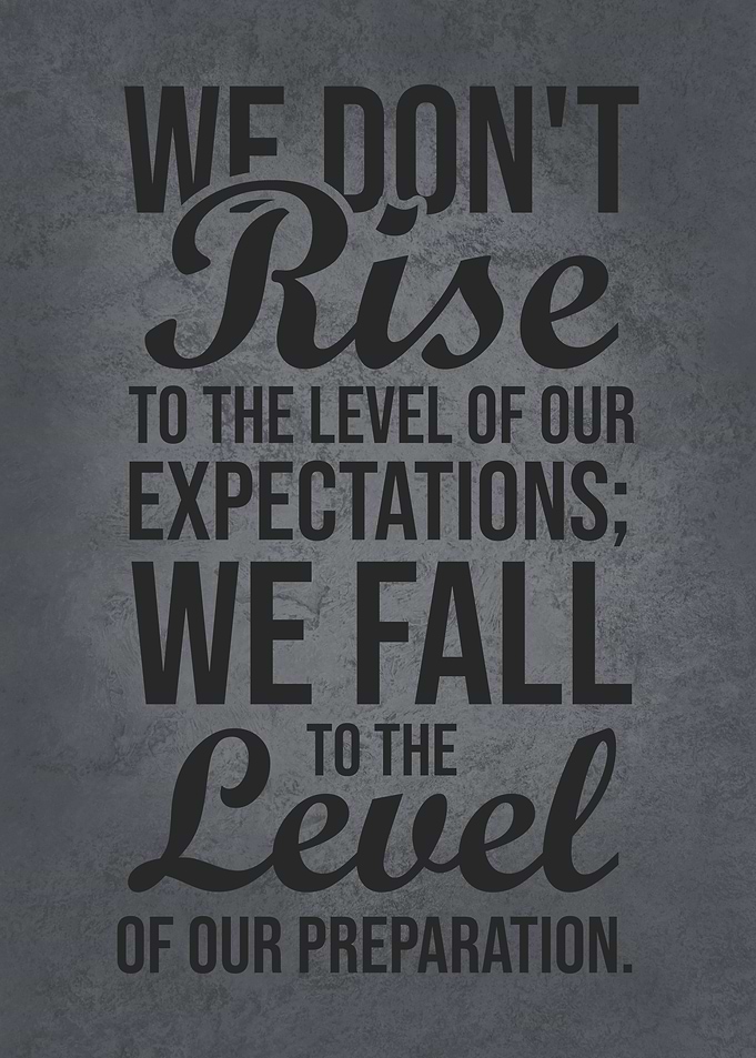 Fall To Level Of Prep