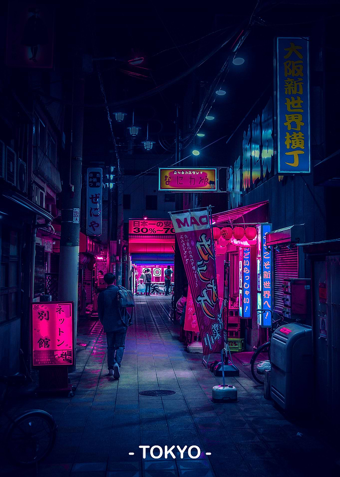 Tokyo Street Neon