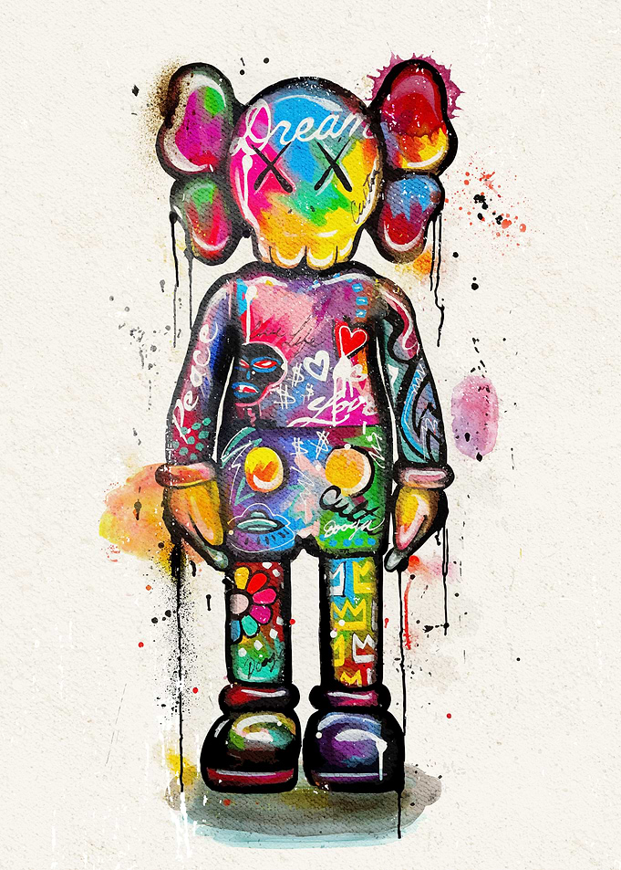 Kaws Companion Banksy