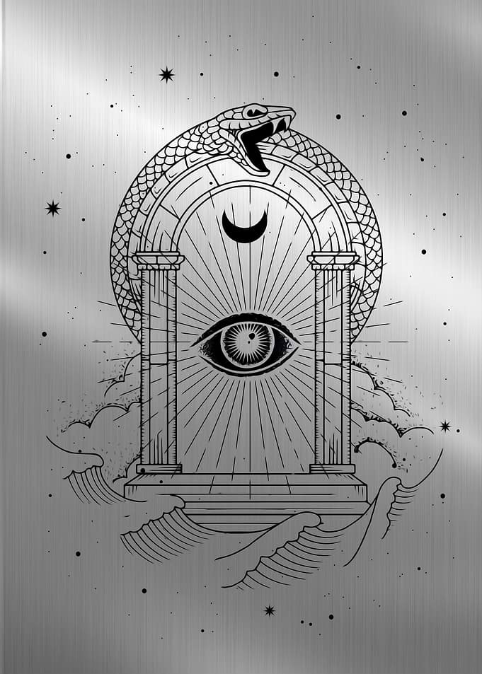 Snake Gate of the universe