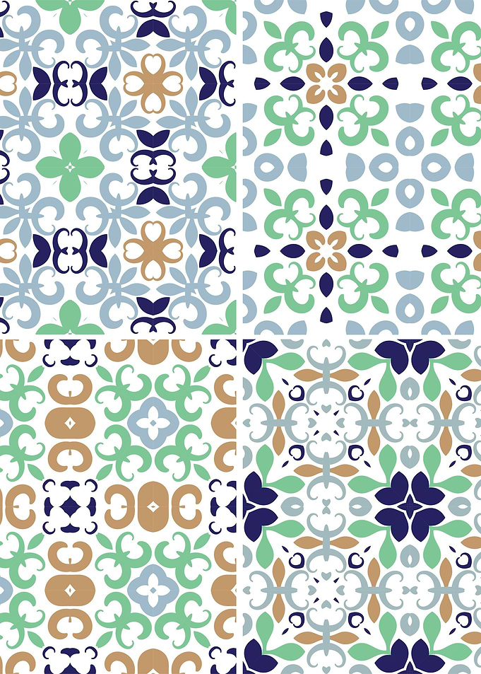 Mediterranean GreenTile 14