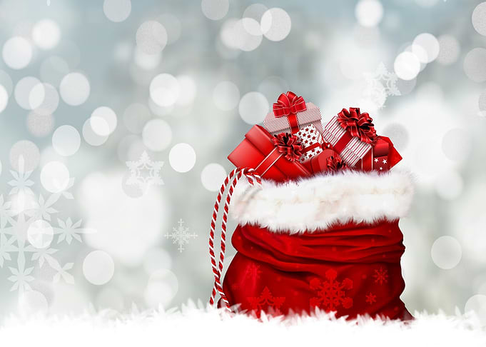 christmas bag lucky