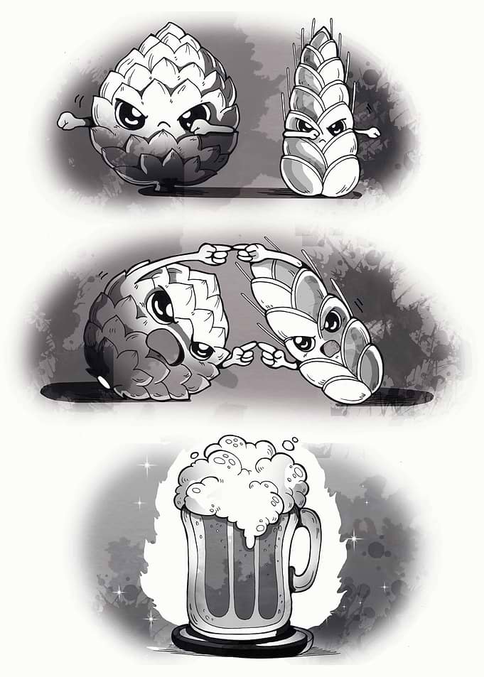 Beer Fusion Sketch