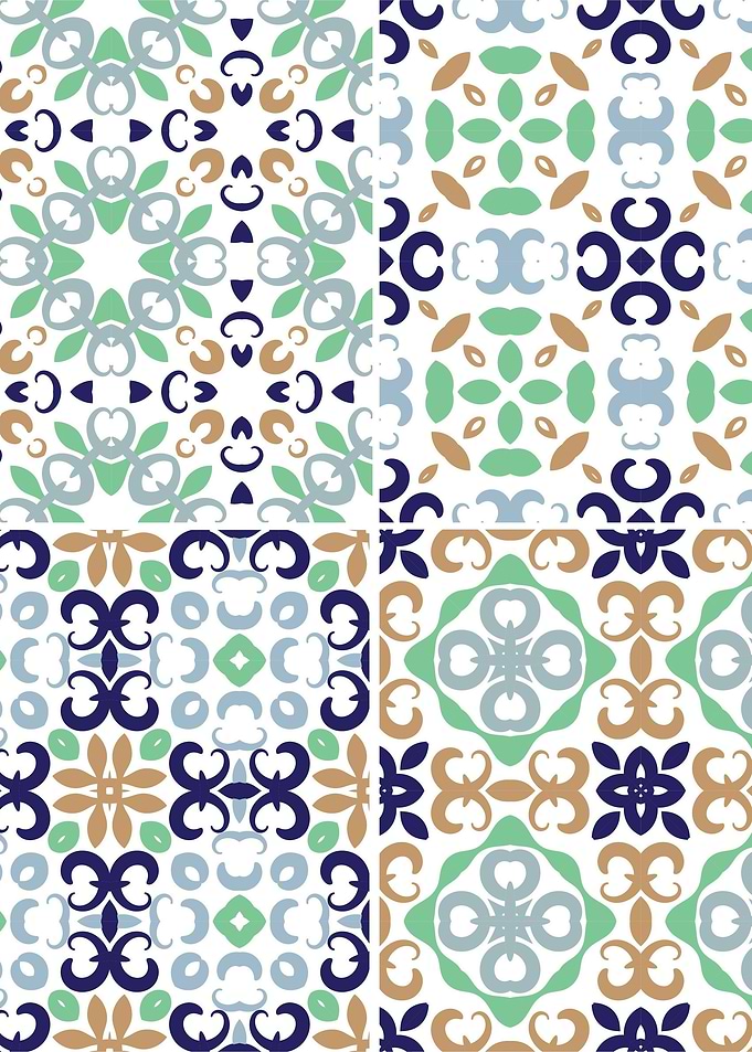 Mediterranean GreenTile 19